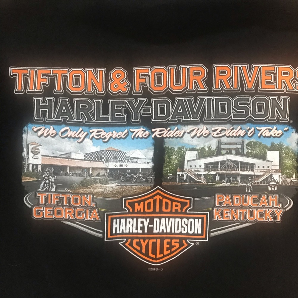 Harley Davidson screen print tee